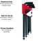 Teng Tools 1479MM 9 Piece Metric Ball Point Hex Key Set 1479MM - alternate 3